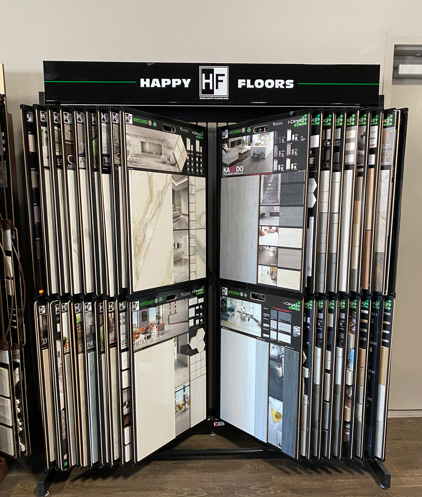 Happy Floors tile display
